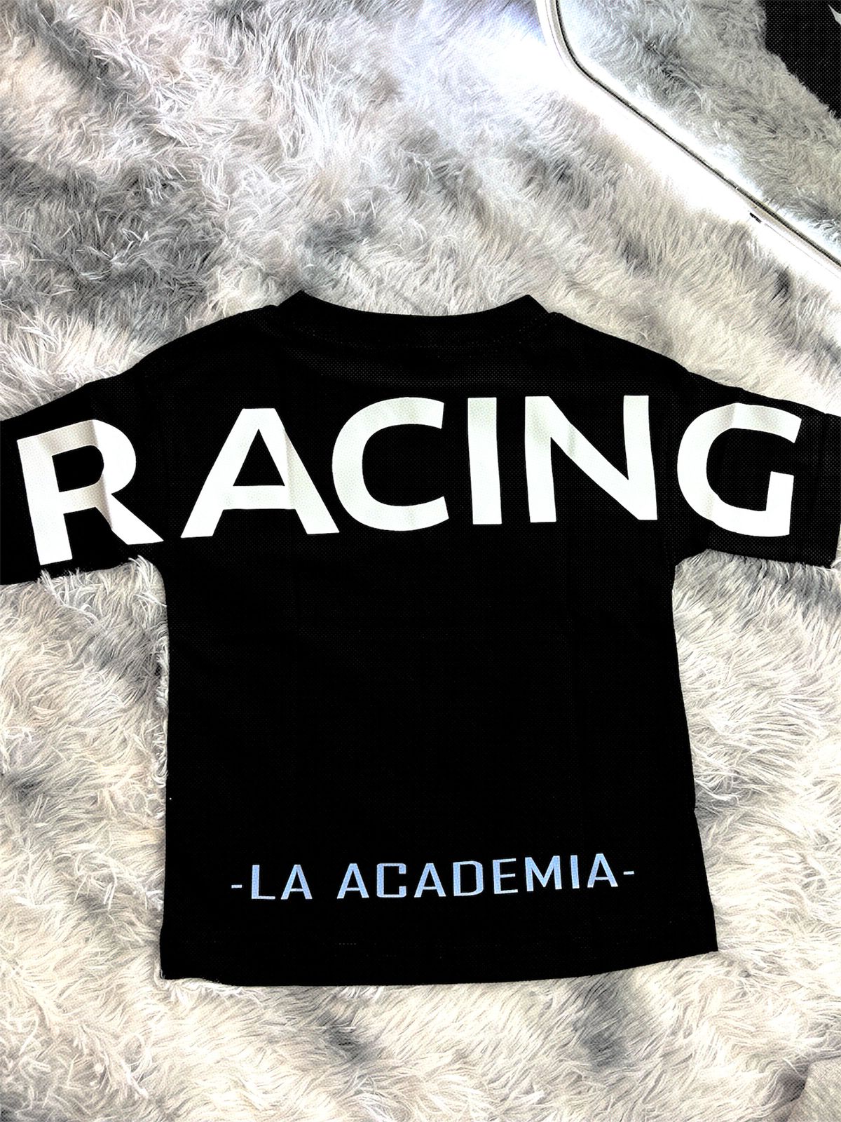 NTDC-00211 Remera Niño/a RACING GRANDE - Imagen 1
