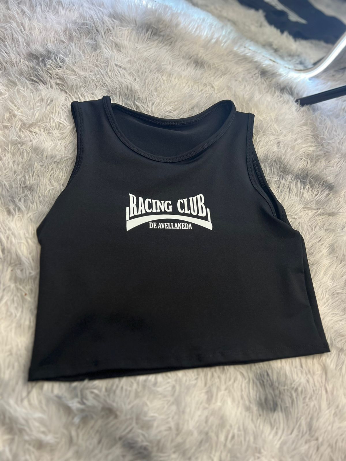NTDC-0045 Musculosa Negra Racing Club - Imagen 1