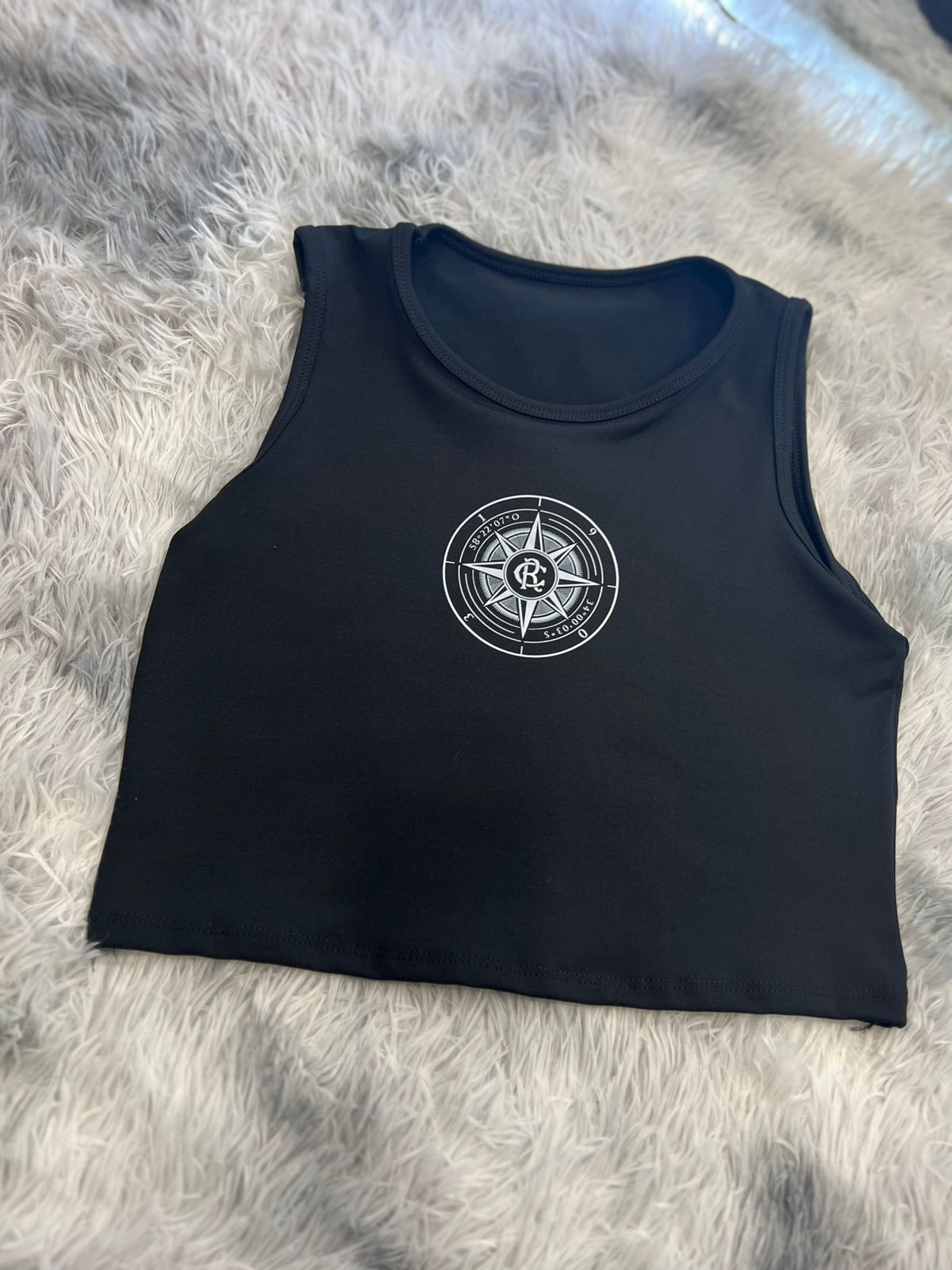 NTDC-0046 Musculosa brujula Negra - Imagen 1