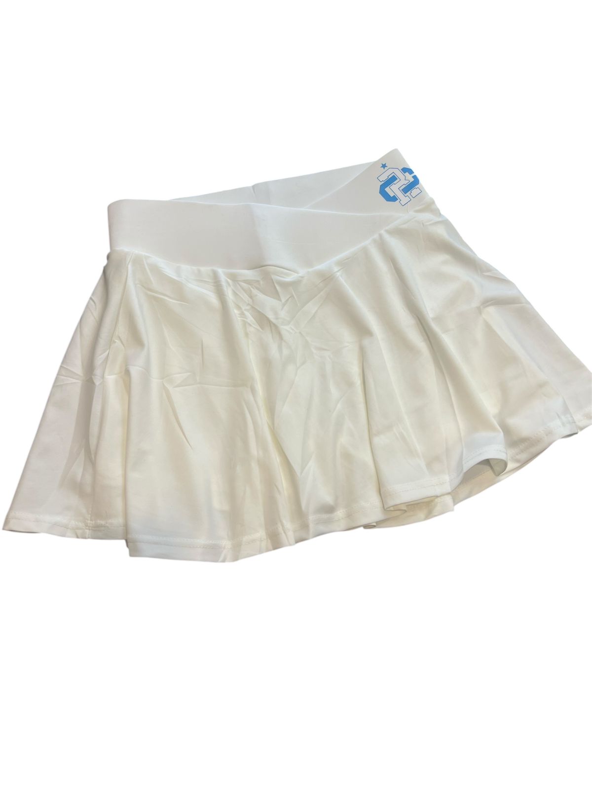 NTDC-0070 SHORT POLLERA RC BLANCA - Imagen 1