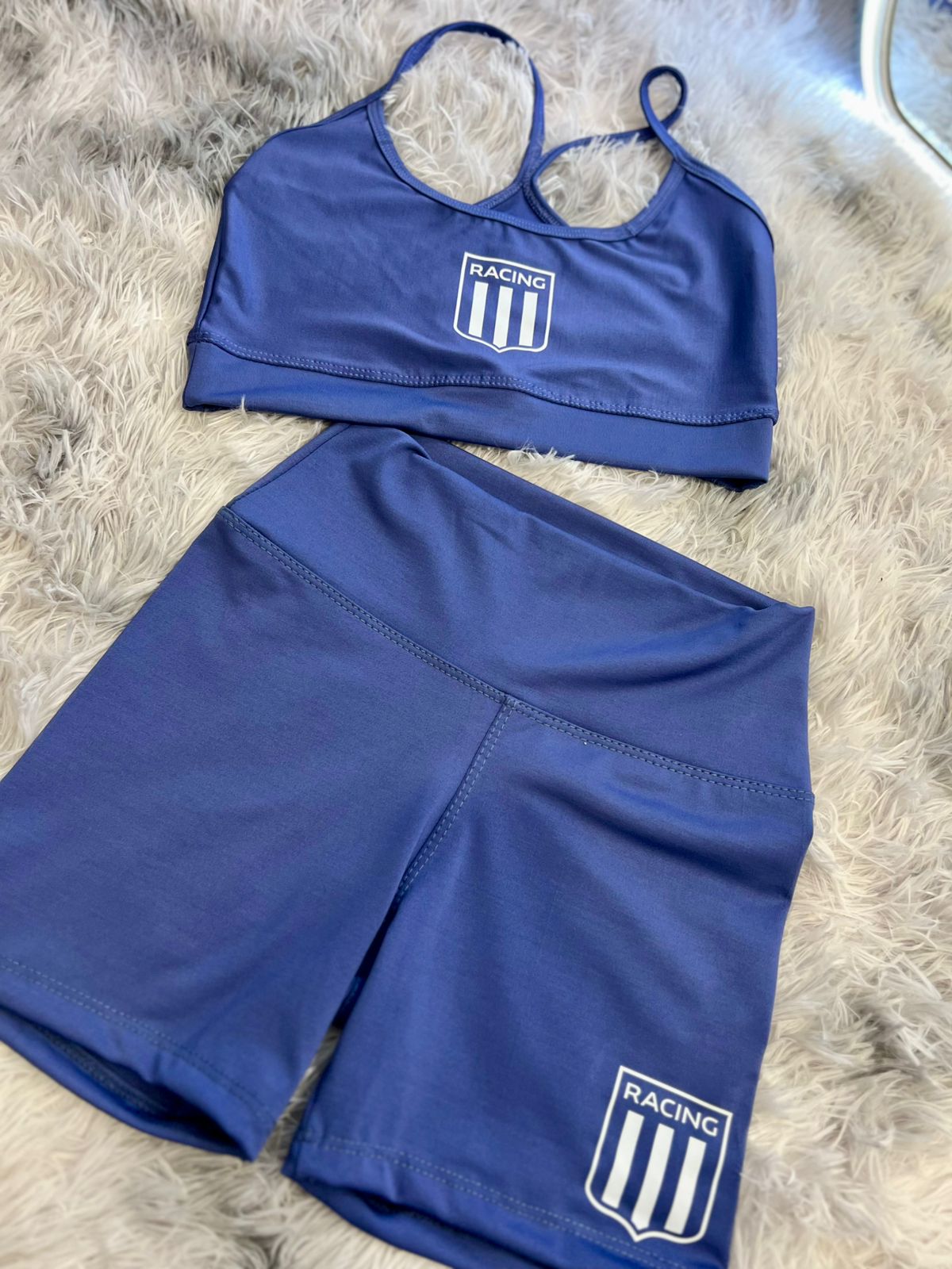 NTDC-0081 COMBO DAMA AZUL ESCUDO BLANCO - Imagen 1